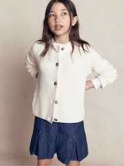 Boden Blue Pleated Skirt - Image 1 of 6