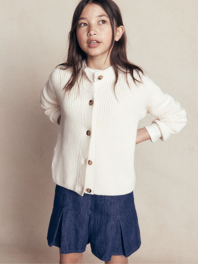 Boden Blue Pleated Skirt - Image 1 of 6 Boden Blue Pleated Skirt - Image 1 of 6