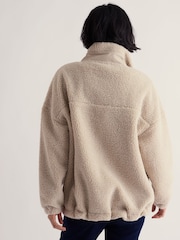 Seasalt Cornwall Natural Pathway Fleece - Image 2 of 5