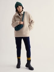 Seasalt Cornwall Natural Pathway Fleece - Image 3 of 5
