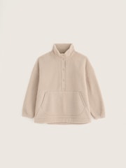 Seasalt Cornwall Natural Pathway Fleece - Image 4 of 5