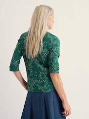 أخضر - Seasalt Cornwall Larissa Cotton Crinkle Shirt - صورة 3 من 6