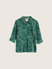 أخضر - Seasalt Cornwall Larissa Cotton Crinkle Shirt - صورة 4 من 6