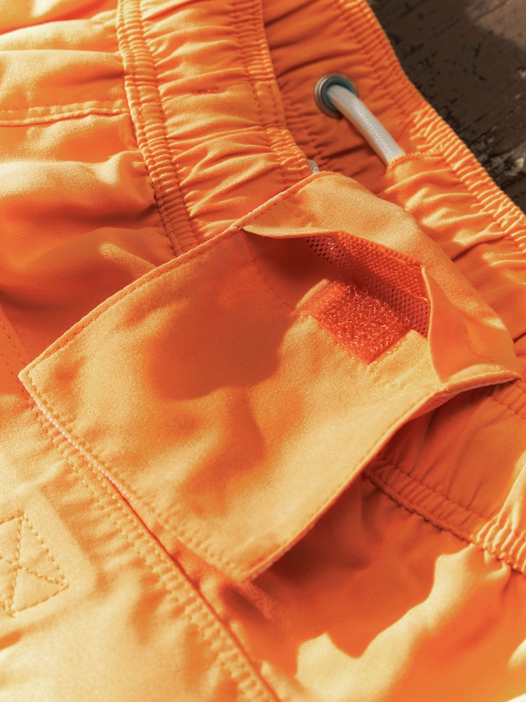 Light Orange Palm Logo Essential Swim Shorts - Image 10 of 10