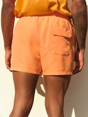 Light Orange Palm Logo Essential Swim Shorts - Image 4 of 10