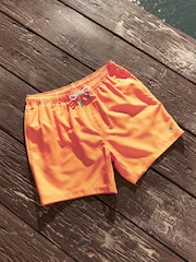 Light Orange Palm Logo Essential Swim Shorts - Image 5 of 10