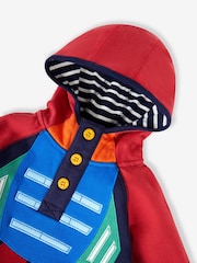 JoJo Maman Bébé Red Rocket Boys' Appliqué Novelty Hoodie - Image 2 of 3