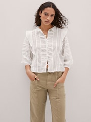 Mango Natural Trousers - Image 3 of 6