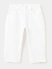 Mango White Denim Capri Jeans - Image 5 of 7