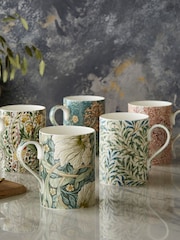 Morris & Co Pimpernel Set of 6 Mugs - Image 2 of 6