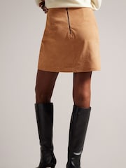 Ted Baker Chiyo Bedruckter Minirock in A-Linie mit Einsatz - Bild 3 von 5