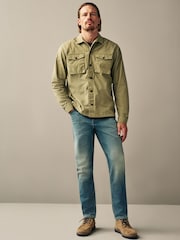 Blue Light Tint Slim Fit Vintage Stretch Authentic Jeans - Image 2 of 9