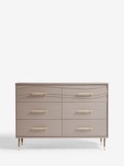 Grey Adelaide Oak Effect 6 Drawer Chest of Drawers - Image 7 of 11