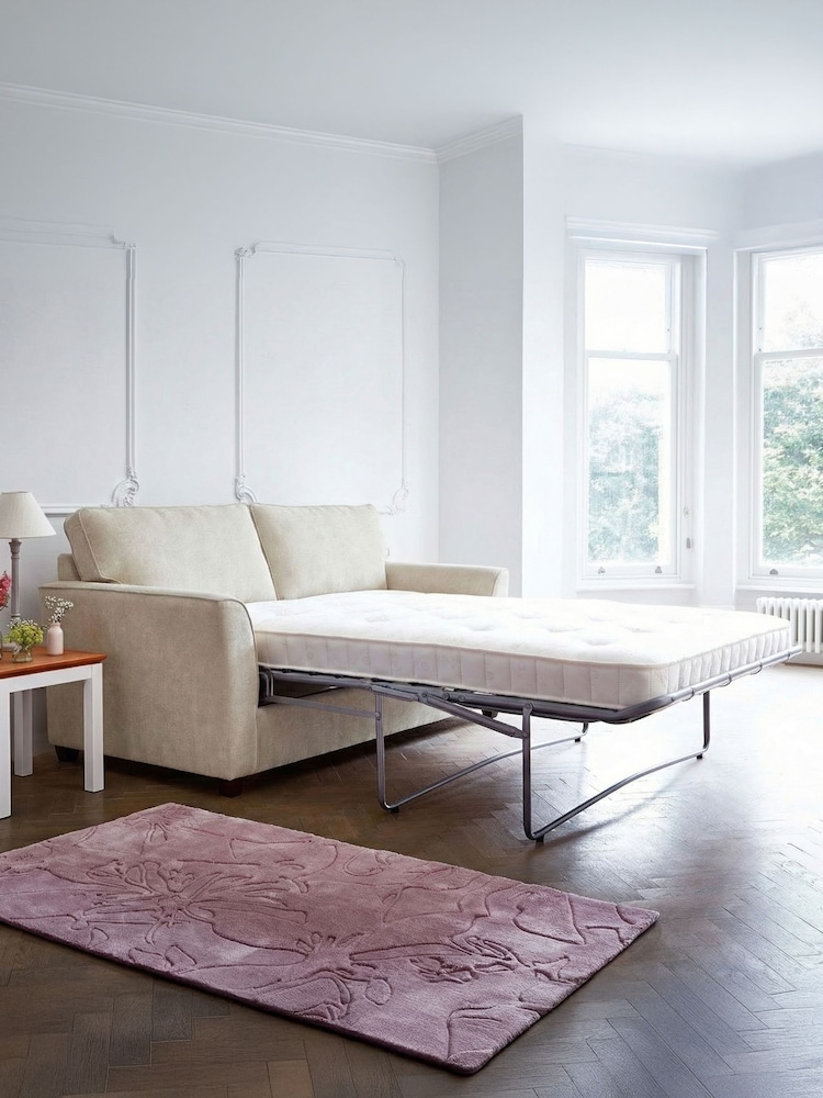 Willow & Hall Stone Cream Elmley Sofa Bed - Image 5 of 5 Willow & Hall Stone Cream Elmley Sofa Bed - Image 5 of 5