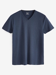 Blue V-Neck T-Shirts 5 Pack - Image 5 of 15