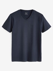 Blue V-Neck T-Shirts 5 Pack - Image 6 of 15