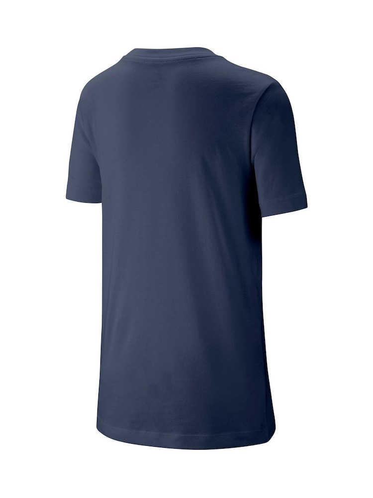 Nike Navy Futura Icon T-Shirt - Image 6 of 6