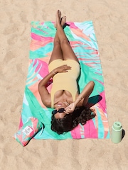 Dock & Bay Hot Tropics Quick Dry Beach Towel - Image 1 of 5