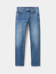 Mango Blue Slim Low Waist Jeans - Image 5 of 7