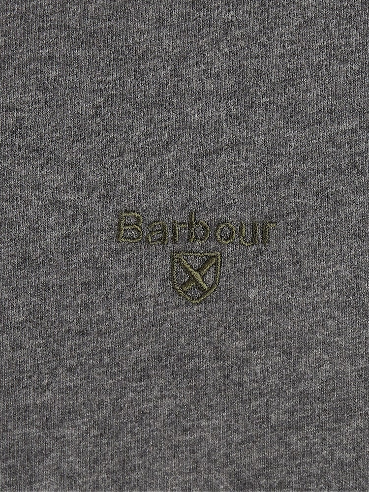 Barbour® Grey Mens 100% Cotton Sports T-Shirt - Image 6 of 8