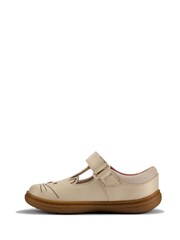 Clarks Cream Flash Ears Toddler Shoes - Image 2 of 7