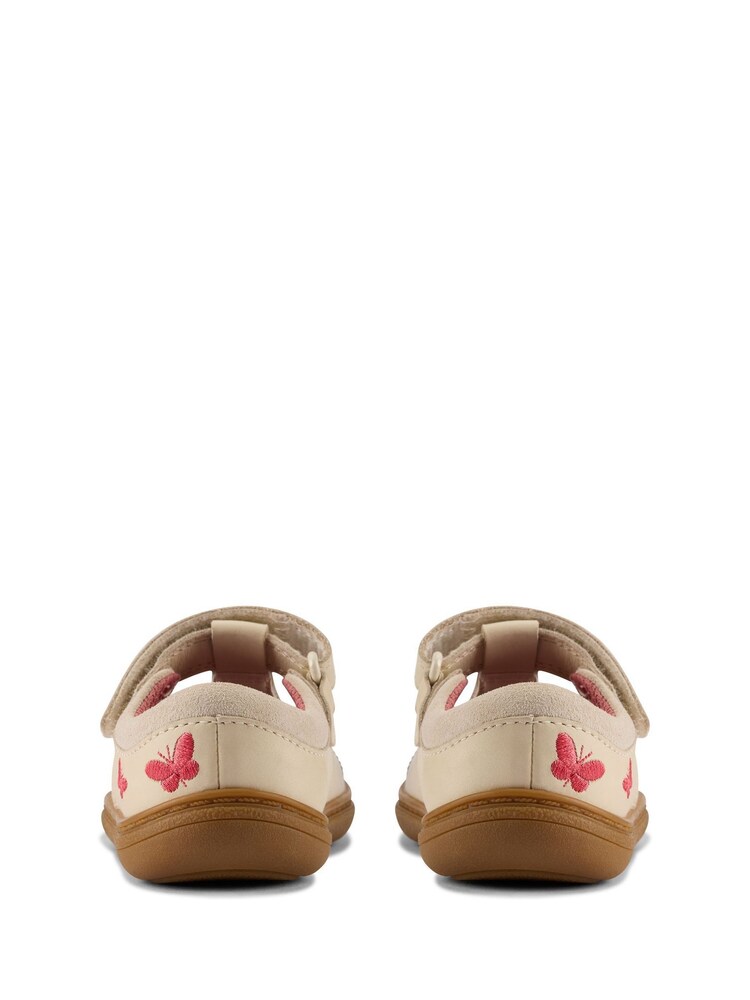 Clarks Cream Flash Ears Toddler Shoes - Image 5 of 7