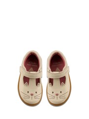 Clarks Cream Flash Ears Toddler Shoes - Image 6 of 7