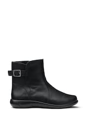 Schwarz - Hotter Rustle Zip/Buckle Ankle Boots - Bild 1 von 4