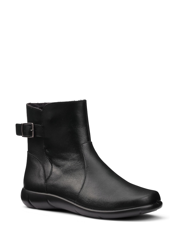 Schwarz - Hotter Rustle Zip/Buckle Ankle Boots - Bild 2 von 4 Schwarz - Hotter Rustle Zip/Buckle Ankle Boots - Bild 2 von 4