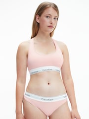 Calvin Klein Pink Modern Cotton Bikini Knickers - Image 1 of 4