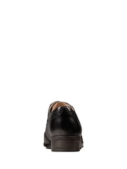 Clarks Black Hamble Oak Wide Fit Shoes - Image 4 of 6