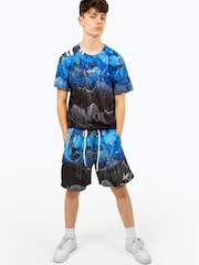 Hype. Boys Blue Tripple Drip T-Shirt - Image 1 of 6