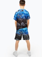 Hype. Boys Blue Tripple Drip T-Shirt - Image 2 of 6