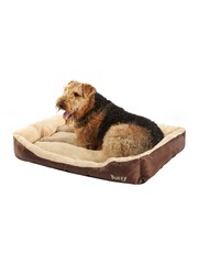 Bunty Brown Deluxe Soft  Washable Dog Bed - Image 1 of 1