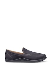 Hotter Grey Hotter Relax Slip On Slippers - Image 1 of 4