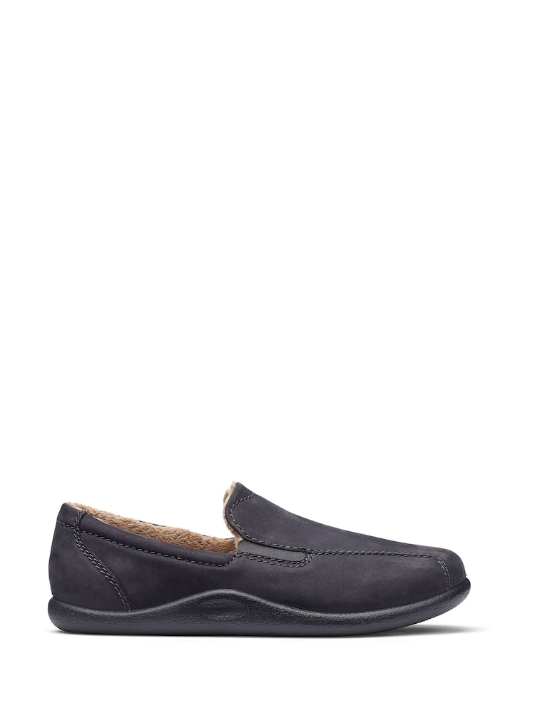 Hotter Grey Hotter Relax Slip On Slippers - Image 1 of 4 Hotter Grey Hotter Relax Slip On Slippers - Image 1 of 4