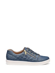 Hotter Blue Extra Wide Fit Wide Fit Wonder Lace-Up Trainers - Image 1 of 4