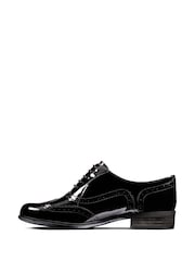 Clarks Black Dark Hamble Oak Wide Fit Shoes - Image 2 of 7