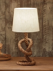 Pacific Natural Martindale Rope Knot & Jute Table Lamp - Image 1 of 1