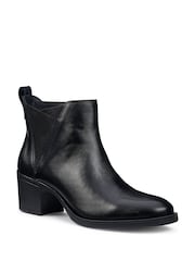 Hotter Black Wide Fit Denver Zip Ankle Boots - Image 2 of 4