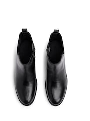 Hotter Black Wide Fit Denver Zip Ankle Boots - Image 4 of 4
