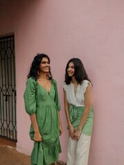 Monsoon Melanie Linen Blend Tea Dress - Image 7 of 8