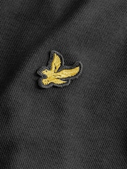 Lyle & Scott Black Long Sleeve Polo Shirt - Image 8 of 9