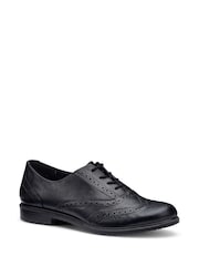 Hotter Black Wide Fit Echo Lace-Up Full Shoes - Image 2 of 4