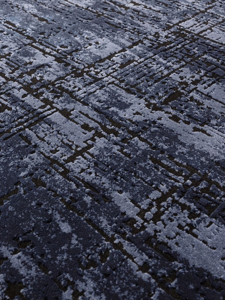 Asiatic Rugs Blue Kuza Abstract Rug - Image 4 of 4
