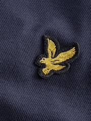 Lyle & Scott Navy Long Sleeve Polo Shirt - Image 7 of 7