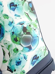 Grün Fußball - Gummistiefel - Bild 5 von 6