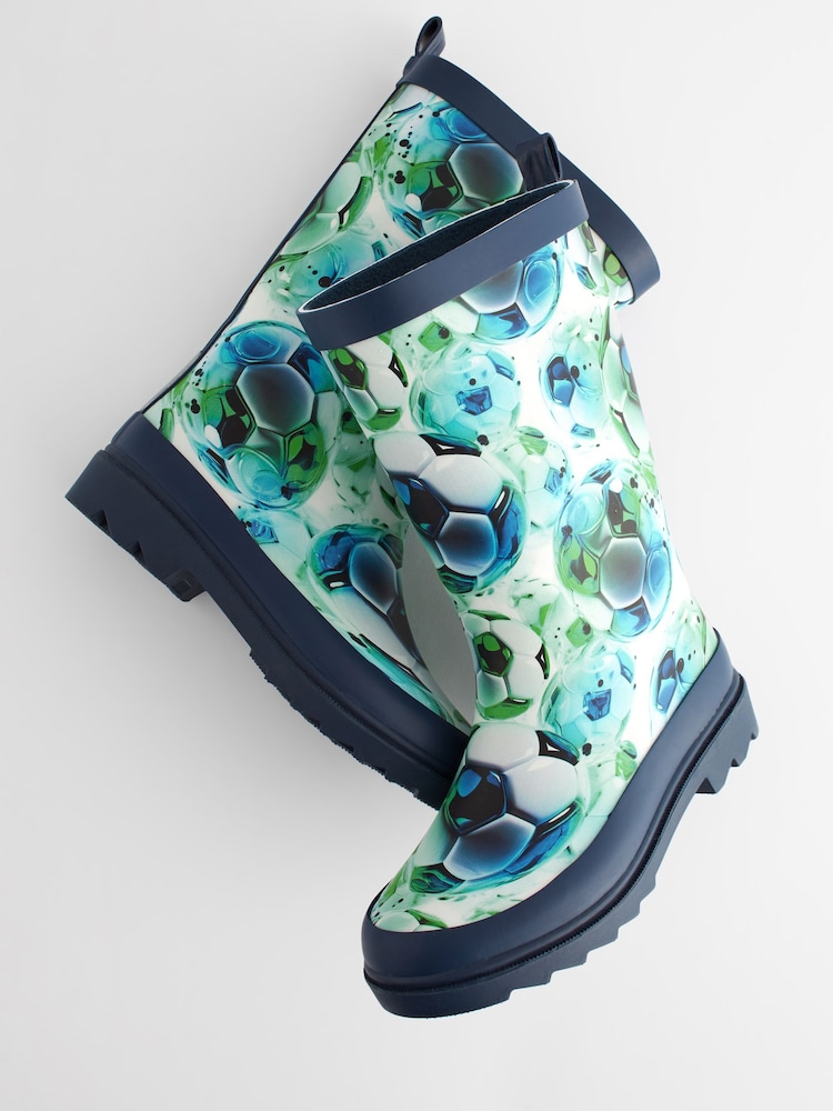 Grün Fußball - Gummistiefel - Bild 6 von 6