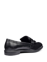 Hotter Black Wide Fit Fowey Slip-On Loafers - Image 3 of 4