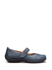 Hotter Blue Extra Wide Fit Hope Touch-Fastening Mary Janes - Image 1 of 4